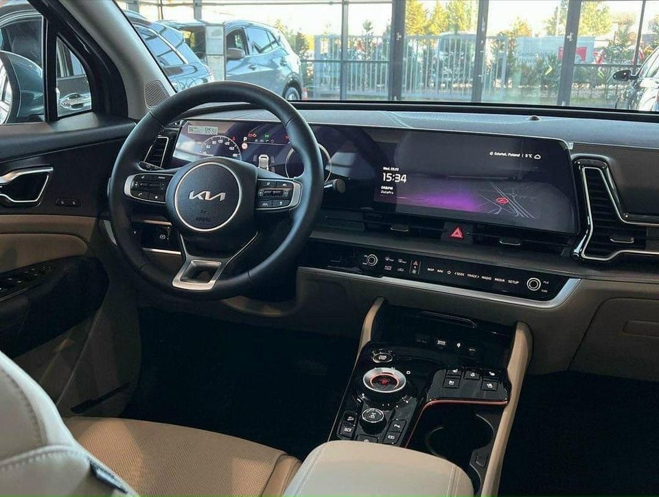 Kia Sportage khoang lái