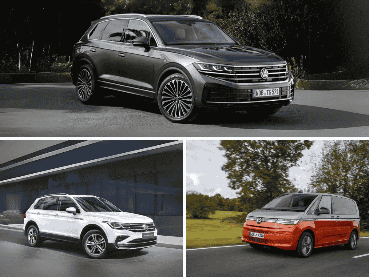 Volkswagen Tiguan, Volkswagen Touareg, Volkswagen Multivan